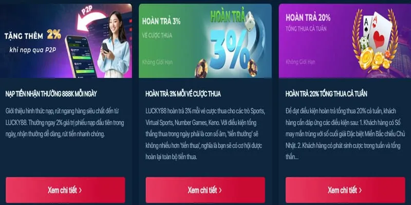 Các chương trình khuyến mãi vn582